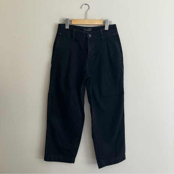 Banana Republic Mid-Rise Straight Crop Pants - Picture 2 of 6